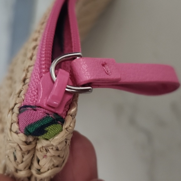 Vera Bradley Tropical Paradise Seashore Zip Pouch - Picture 9 of 10